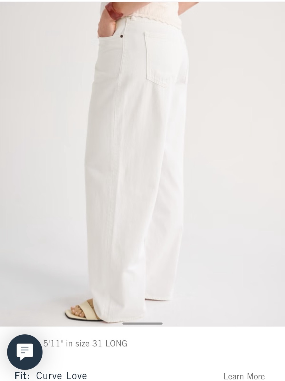Curve Love Low Rise Ultra Loose Jean - Picture 3 of 4